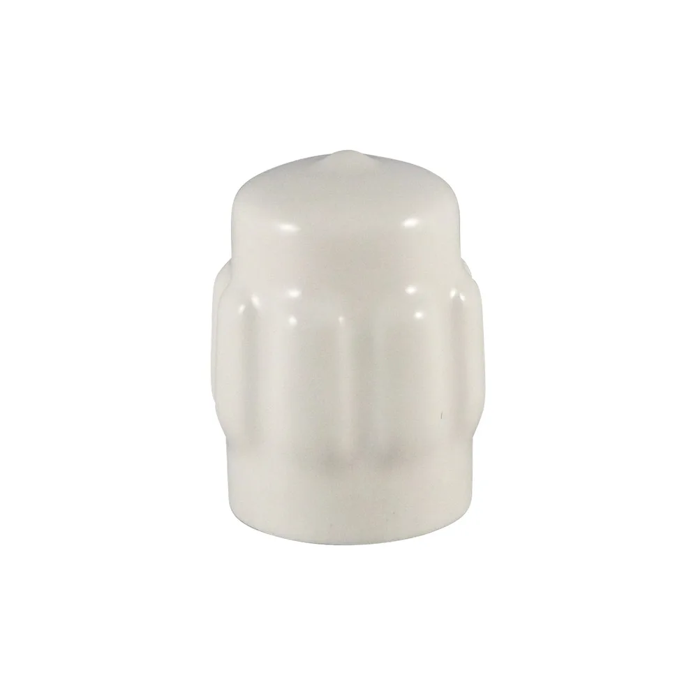 Tope de puerta PVC-P Ø30x100mm - 2 piezas - Blanco imagen 3