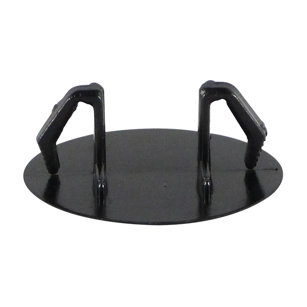 Tapa universal PA Ø21.5x12.0mm - perforación Ø15-18mm - Negro imagen 2