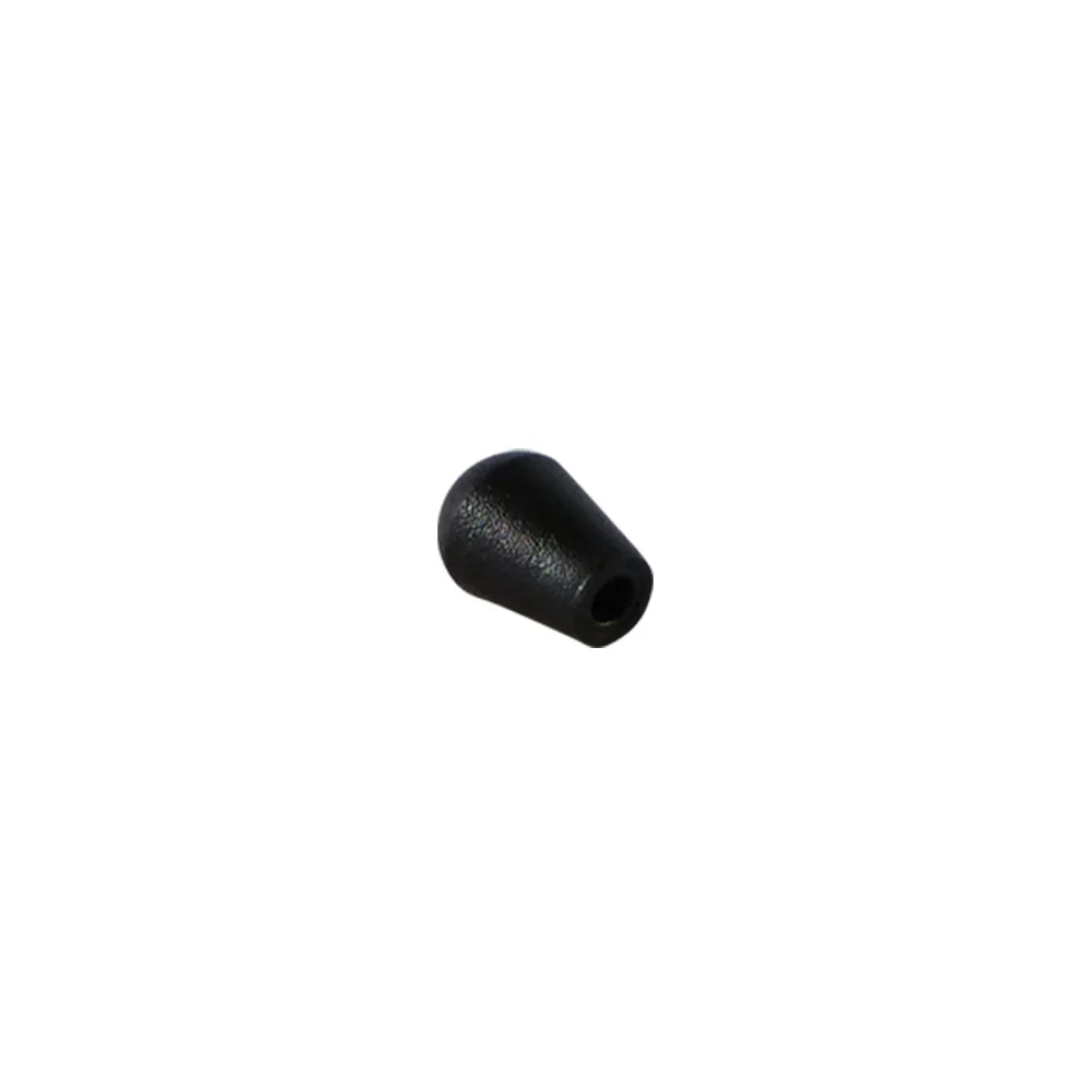 Tapón exterior redondo PVC - tubo Ø2.8mm - Negro intenso imagen 3