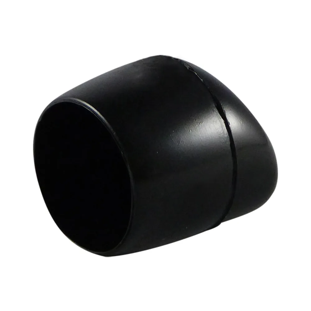 Tapón redondo envolvente PE - tubo Ø19mm - con base inclinada 20° - Blanco imagen 2