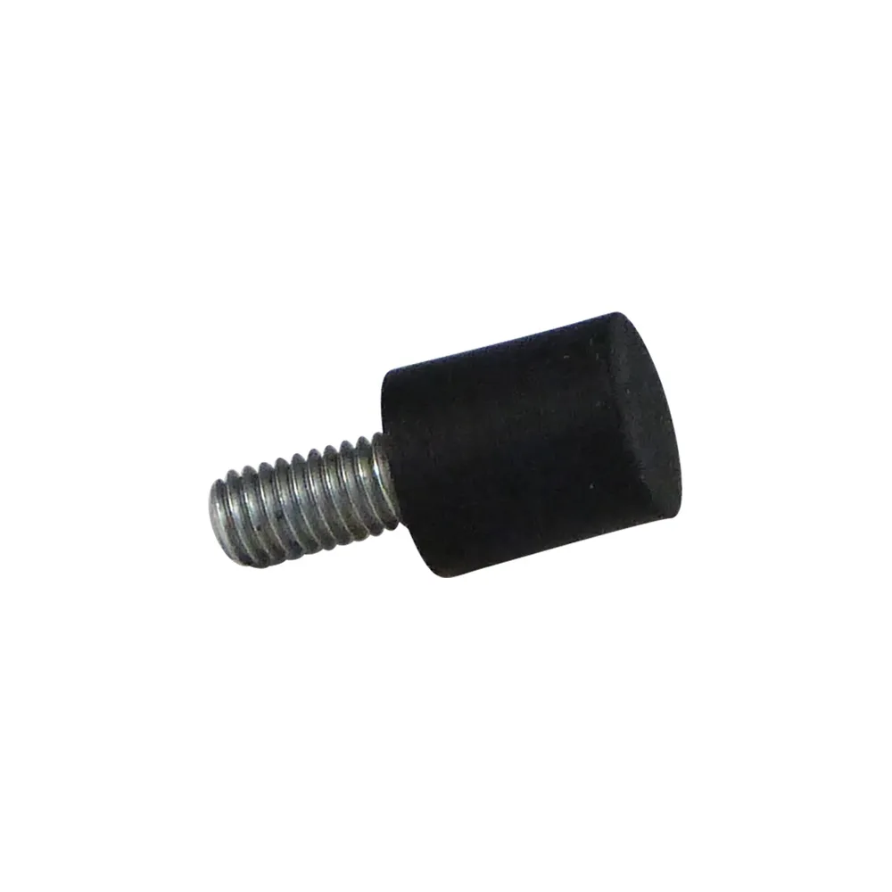 Soporte antivibratorio tipo D NR - 55° ±5 shore - Ø50x50mm - M10x28mm - St37 - Acero 37 imagen 5