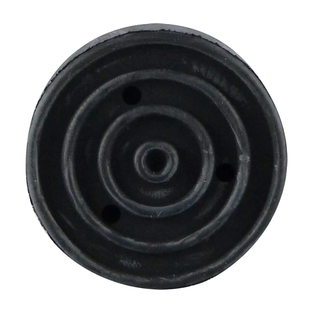 Tapón de goma con base ensanchada