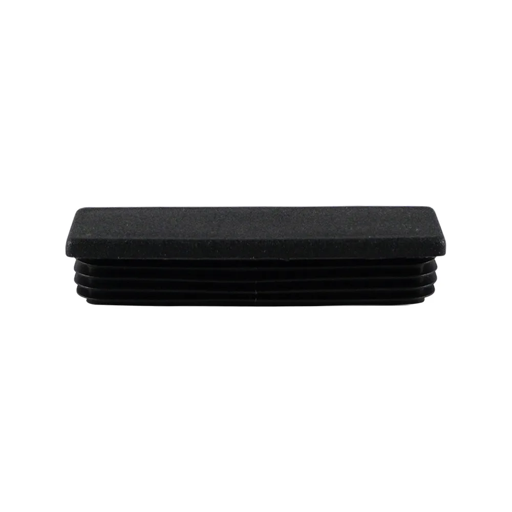 Contera rectangular con lamas PE 150x100x1.5-4.5 - Negro imagen 2