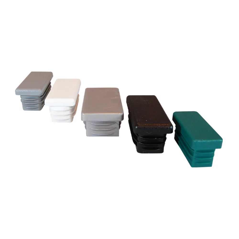 Contera rectangular con lamas PE 150x100x1.5-4.5 - Negro imagen 5