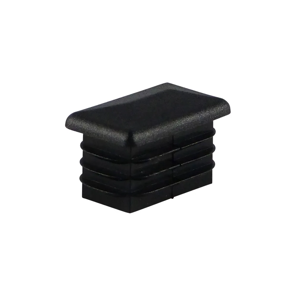 Contera rectangular con lamas PE 60x40x1.5 -2.5mm - Negro imagen 3