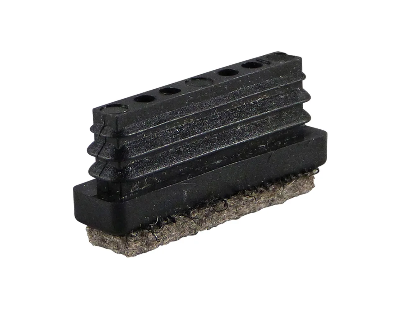 Contera rectangular con base de fieltro – Conteras para tubos rectangulares