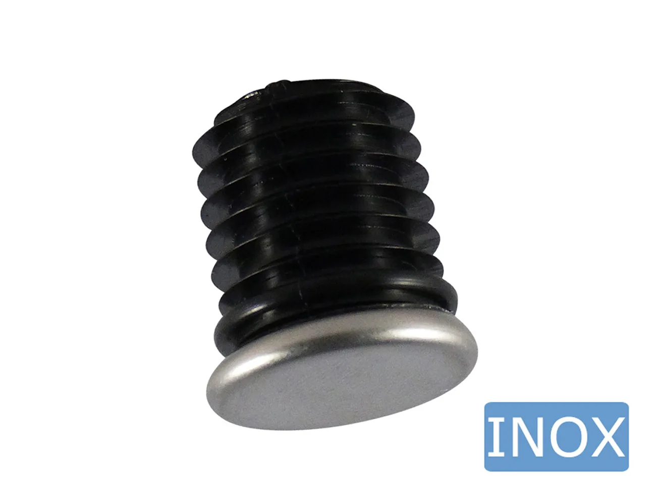 Contera redonda con base de acero inoxidable – Conteras para tubos redondos