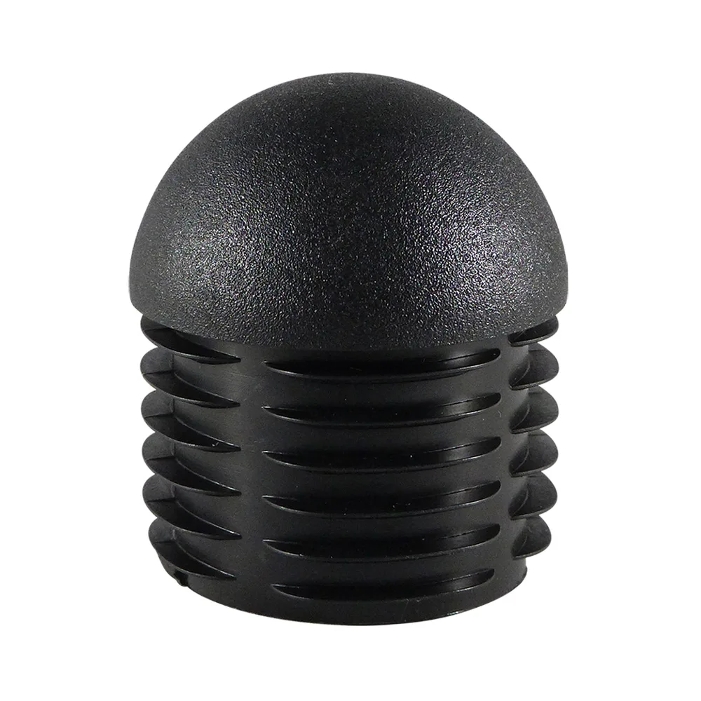 Contera con cabeza esférica PE Ø48 - 3.0-5.0mm - Negro