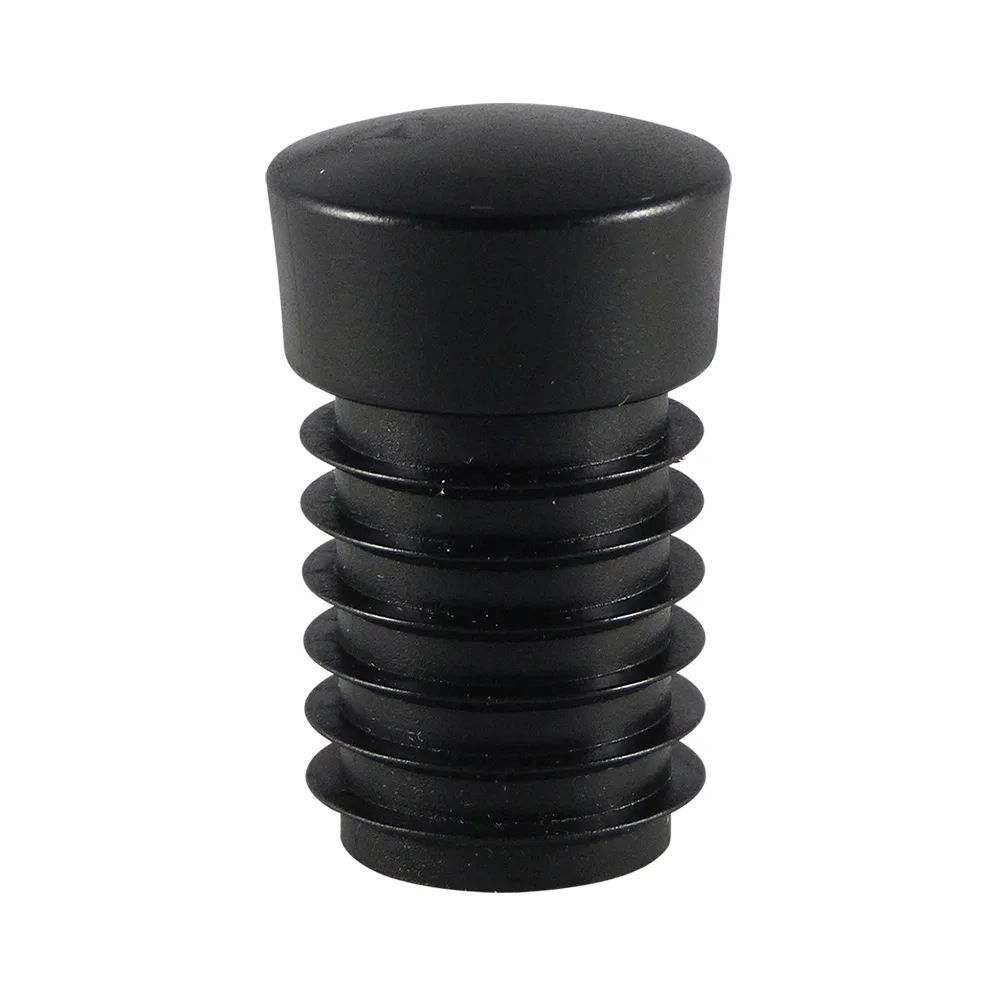 Contera cónica de inserción PE Ø18mm - 1.0-2.0mm - Negro