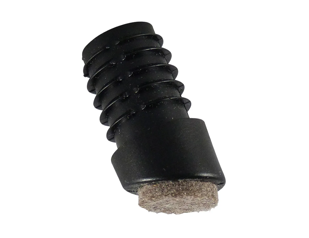 Contera redonda inclinada con base de fieltro – Conteras para tubos redondos