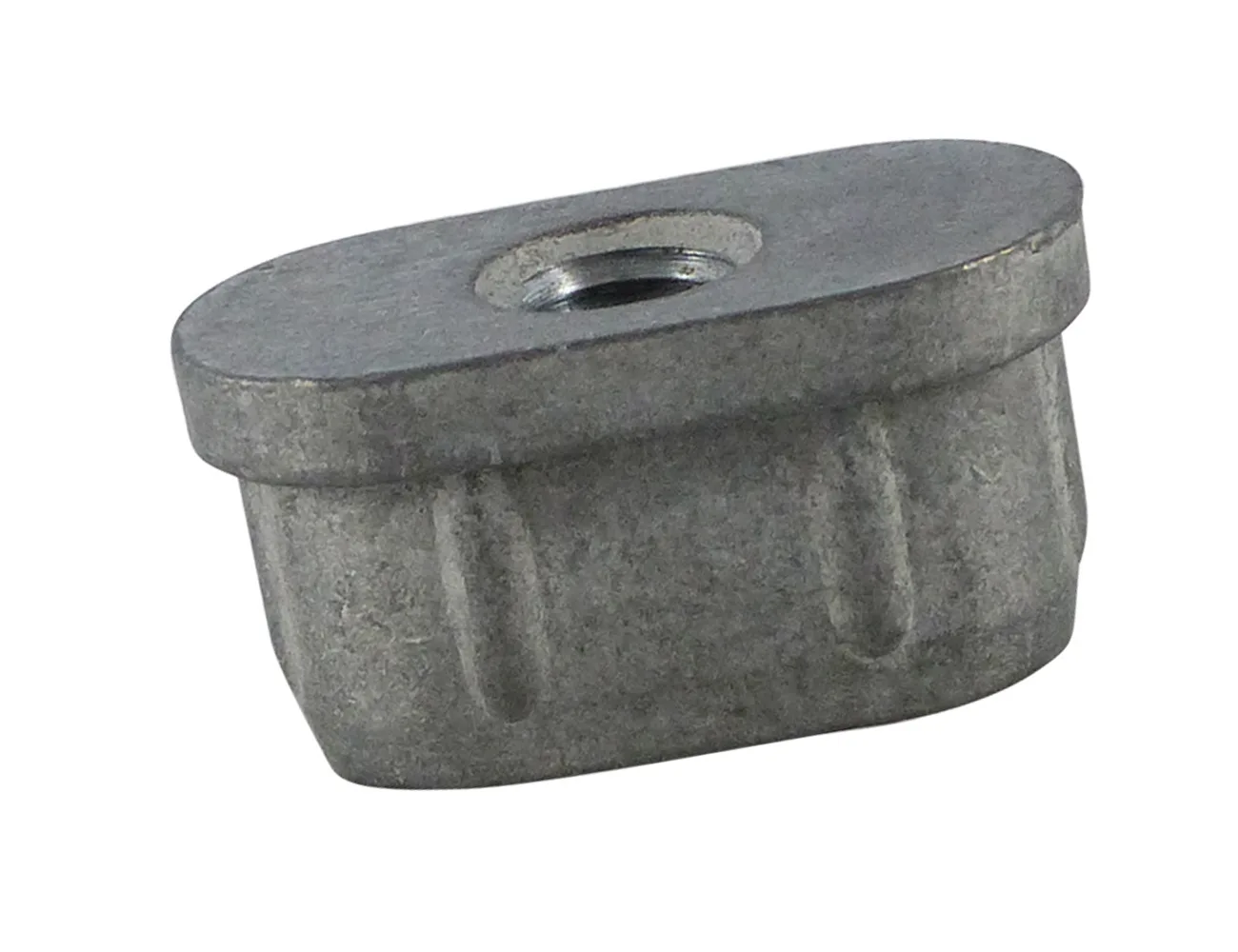 Contera ovalada con aleación de zinc – Conteras ovaladas roscadas