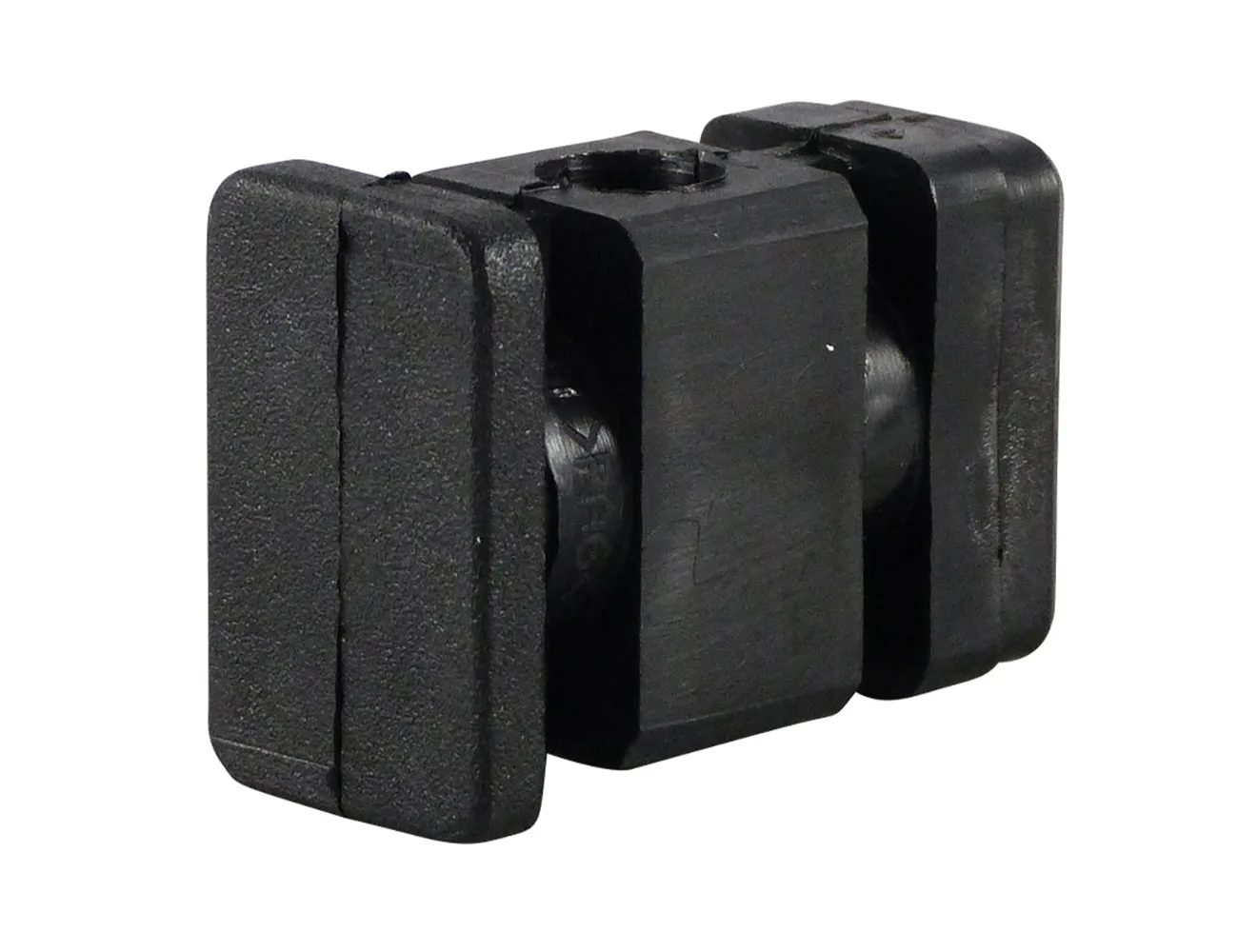 Conector rectangular esquinero con tope – Conteras rectangulares roscadas