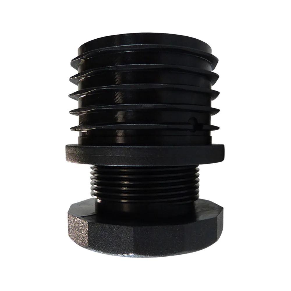 Contera redonda ajustable PA Ø38mm - 1.5-2mm - SW28 - M22x60mm - Negro imagen 2