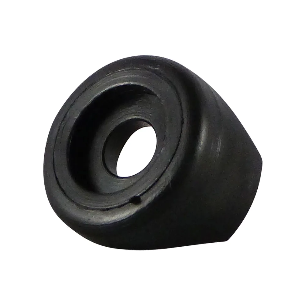 Deslizador redondo para tubo PVC - Ø21mm - orificio para tornillo Ø6.0mm - Gris imagen 2