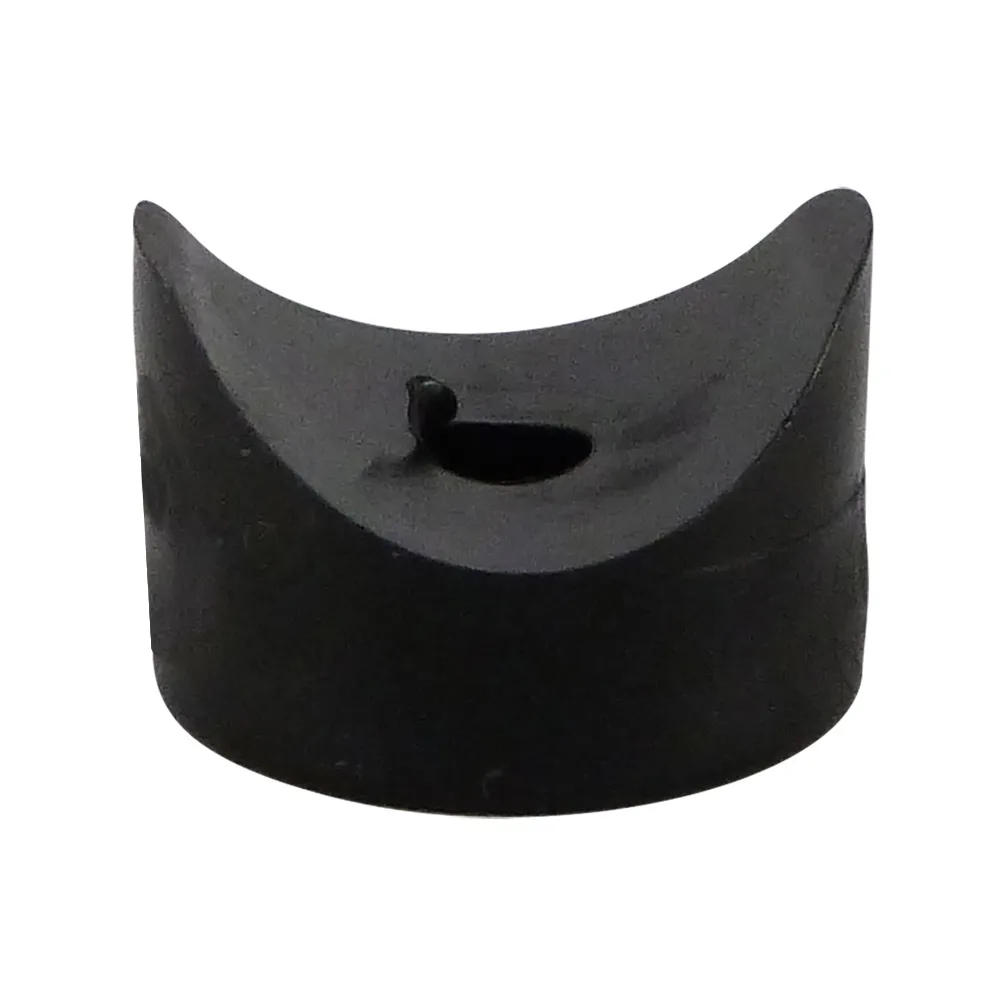 Deslizador redondo para tubo PVC - Ø21mm - orificio para tornillo Ø6.0mm - Gris imagen 3