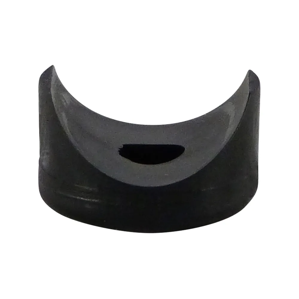 Deslizador redondo para tubo PVC - Ø21mm - orificio para tornillo Ø6.0mm - Gris