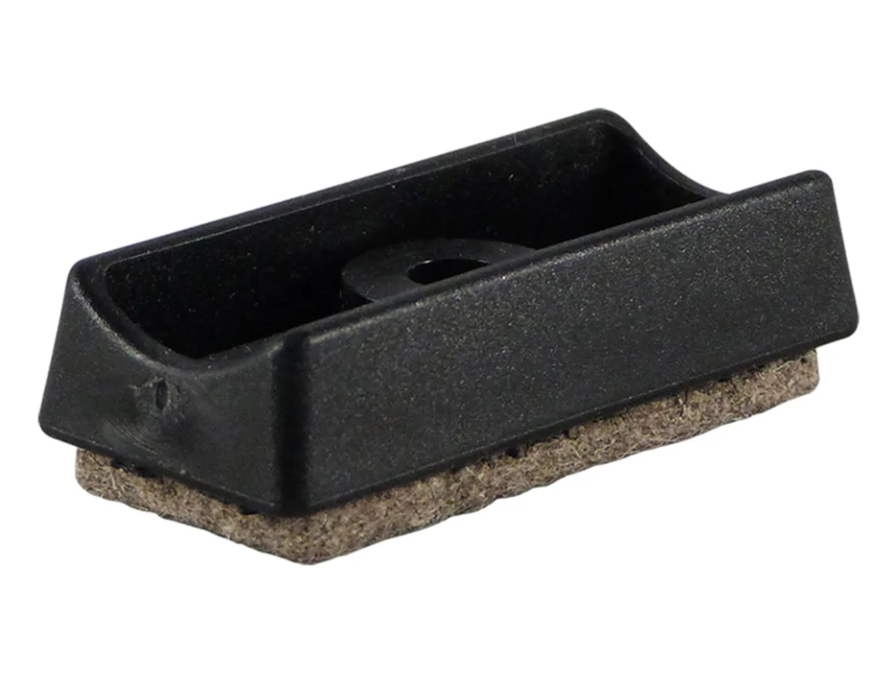 Taco para tubo de sillas con orificio y fieltro – Taco deslizador redondos para tubo