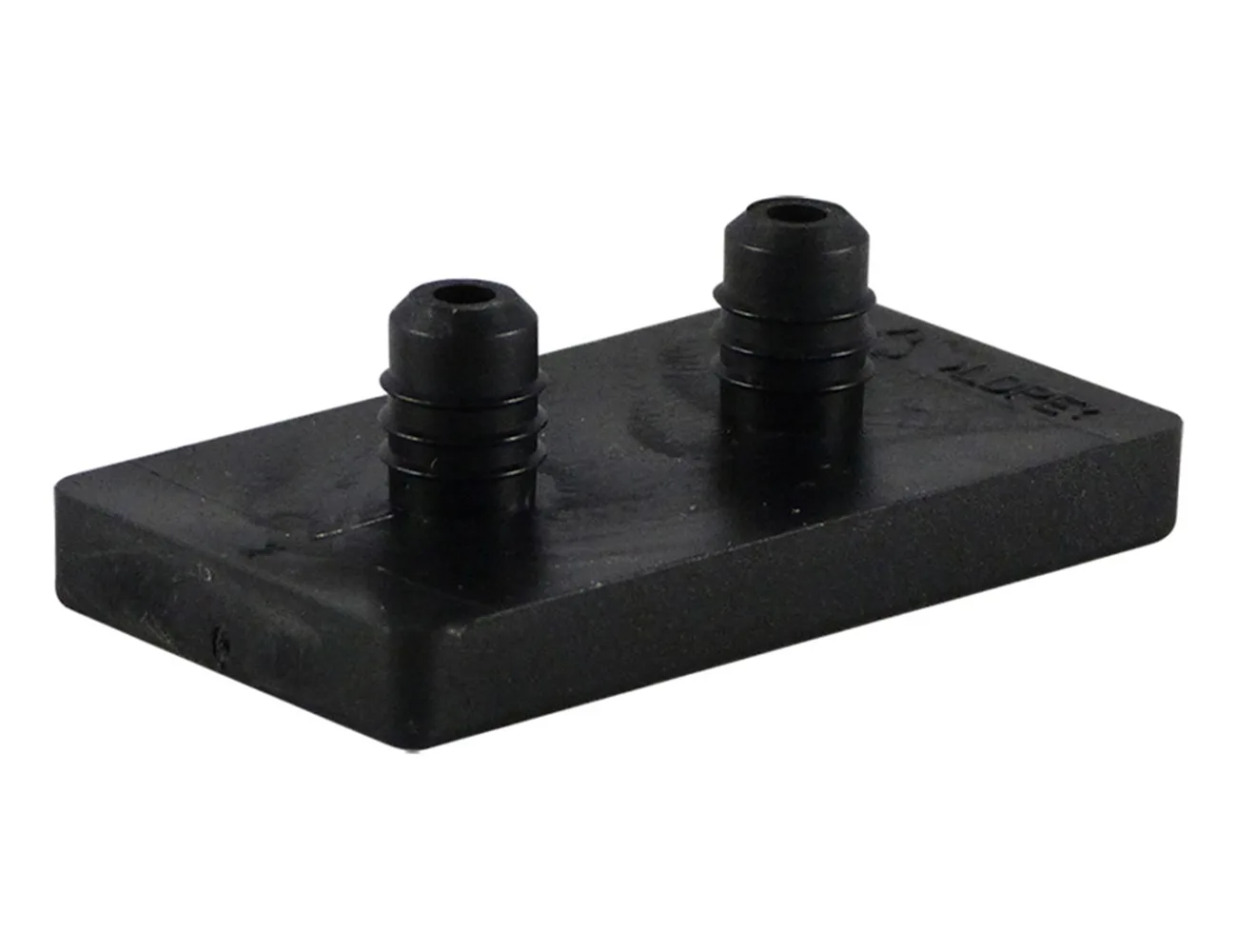 Placas deslizadoras con tetones – Conteras y deslizadores para sillas cantilever - perfil plano