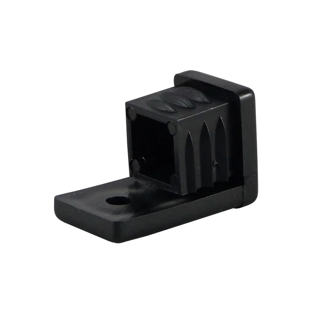 Contera transversal inclinada para tubo rectangular