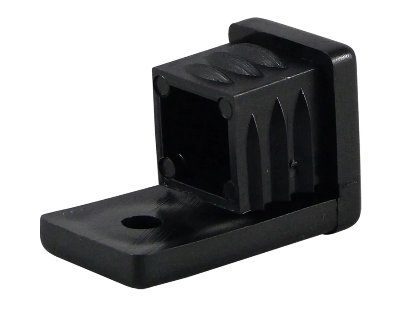 Contera transversal inclinada para tubo rectangular – Conteras insertables