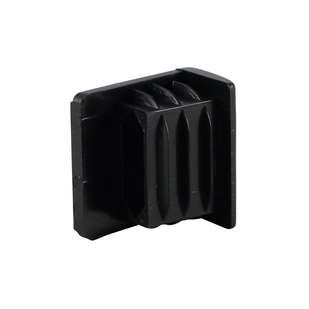 Contera con aletas PE 45x20mm - 1.0-2.0mm - borde lateral largo - Blanco imagen 5