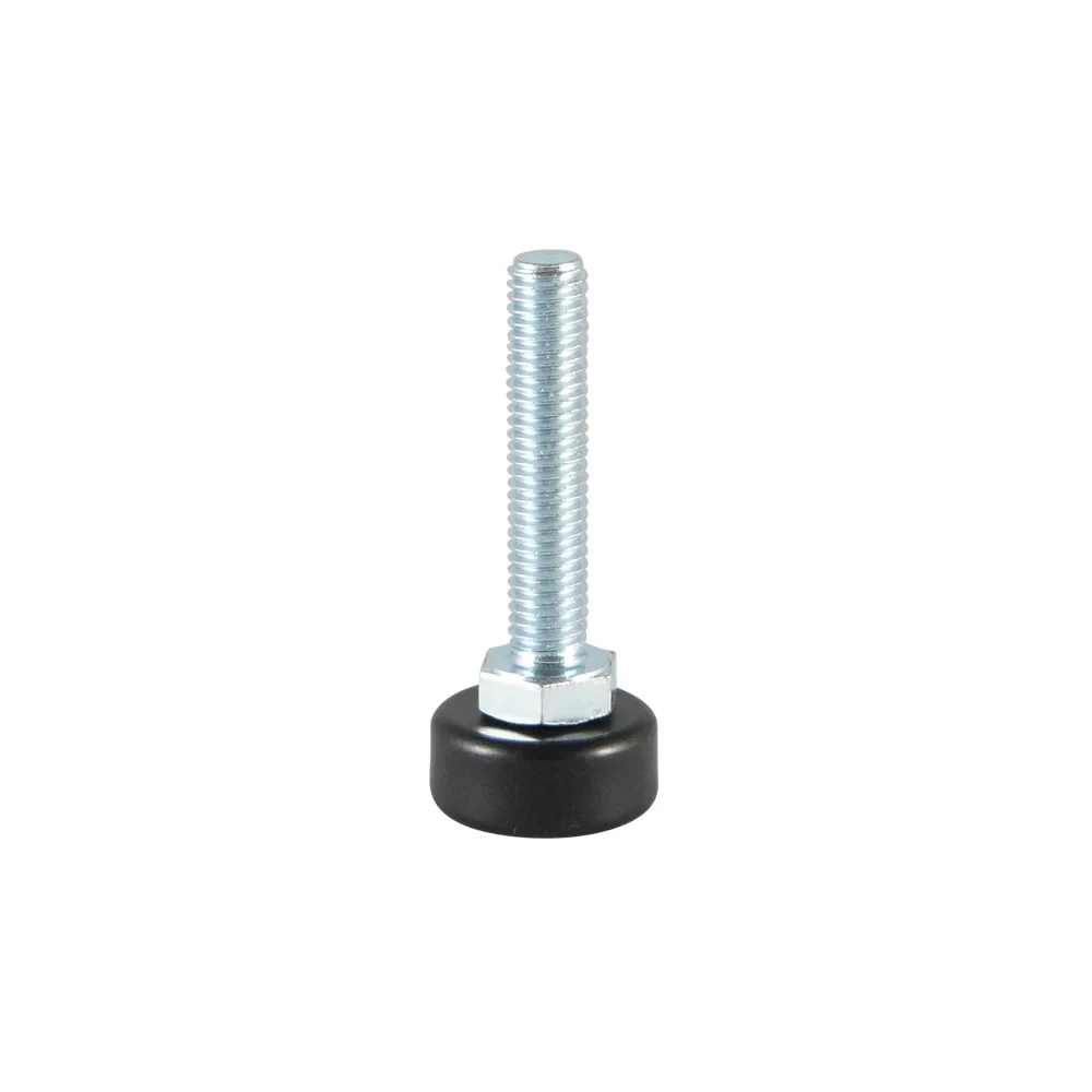 Pie nivelador giratorio pie cilíndrico Ø20 PP - M8x30 imagen 3