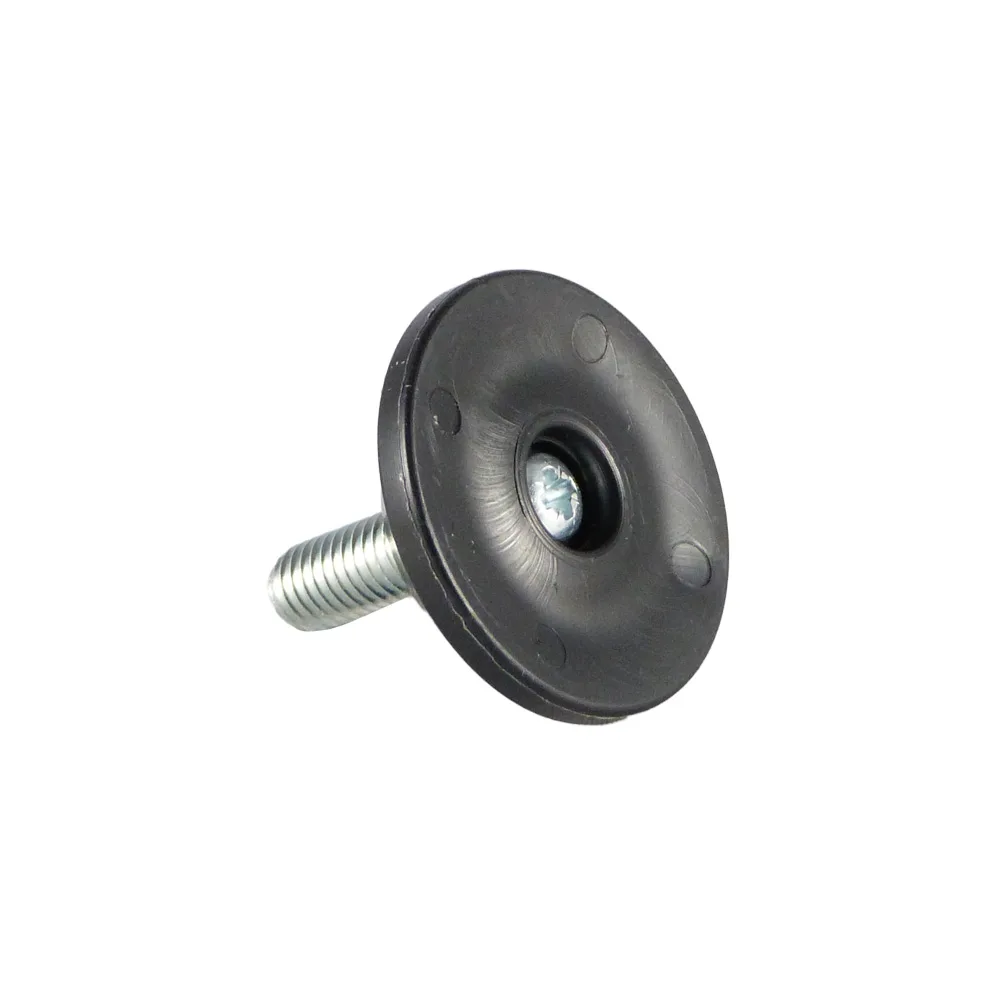 Pie nivelador fijo redondo PP Ø48mm - M8x30 - Negro imagen 4