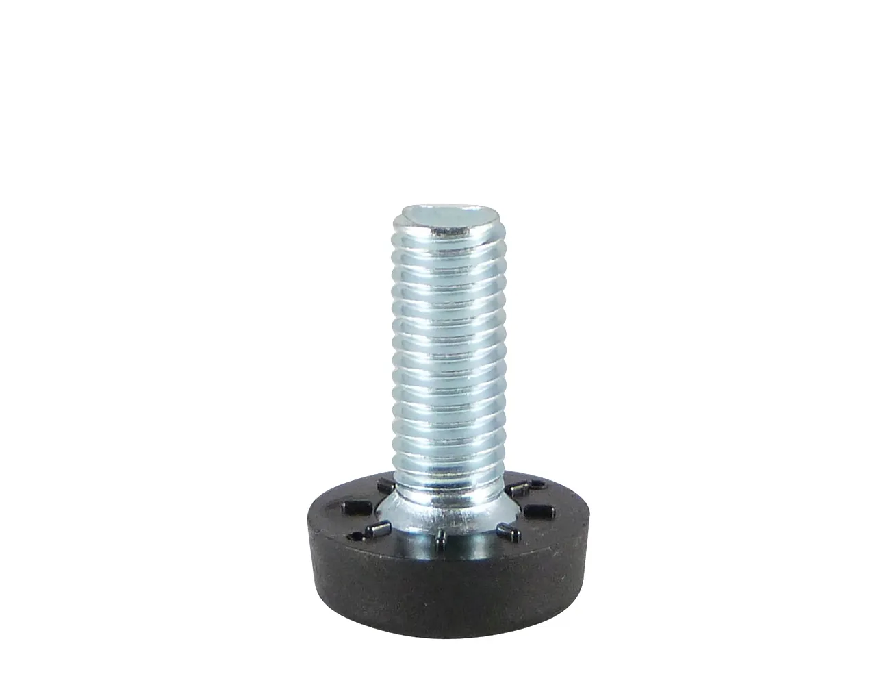 Pie nivelador redondo 15-24 mm – Pies niveladores - acero