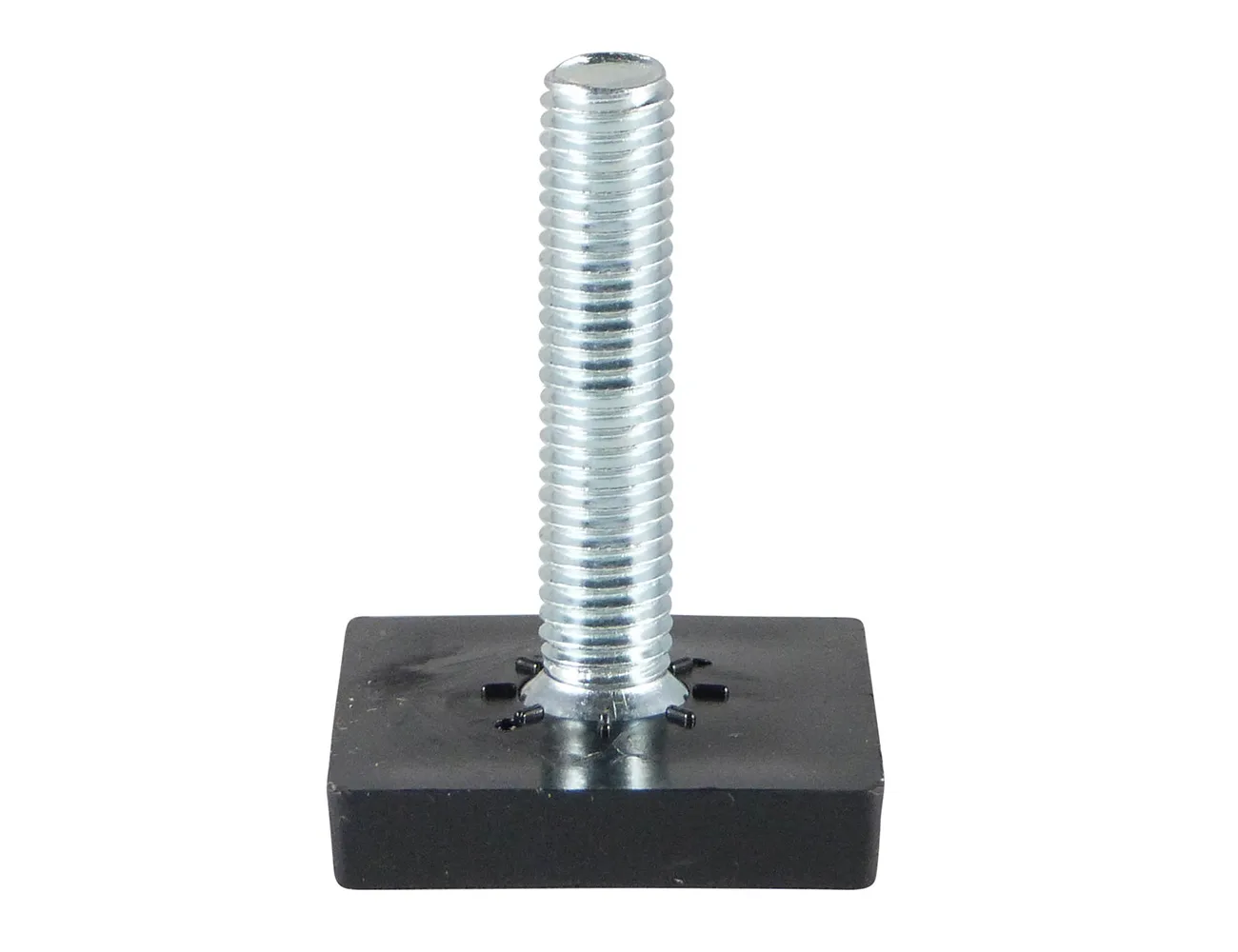 Pie nivelador con base cuadrada – Pies niveladores - acero