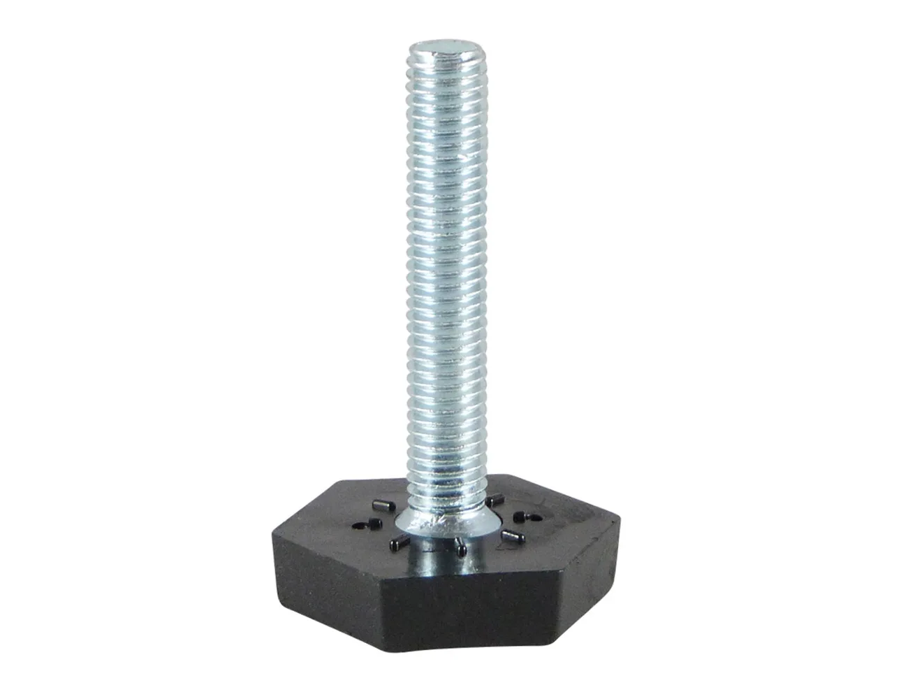Pie nivelador con base hexagonal – Pies niveladores - acero