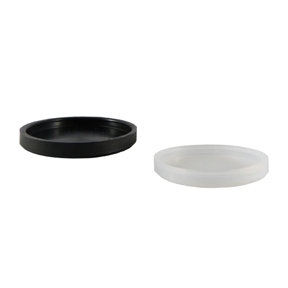 Tapa protectora para pie nivelador con base de acero galvanizado redondo Øx5mm - Natural imagen 3