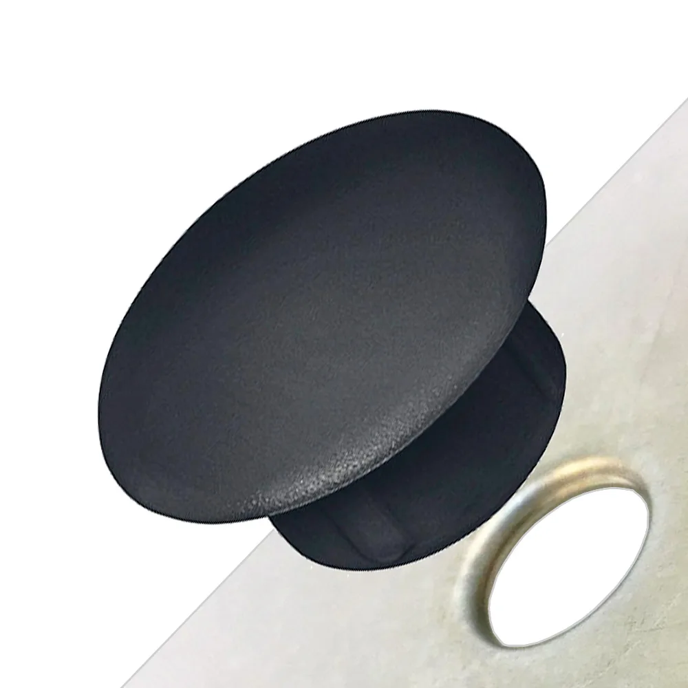 Tapón para agujeros Ø13 x 6 x Ø8 - Negro intenso