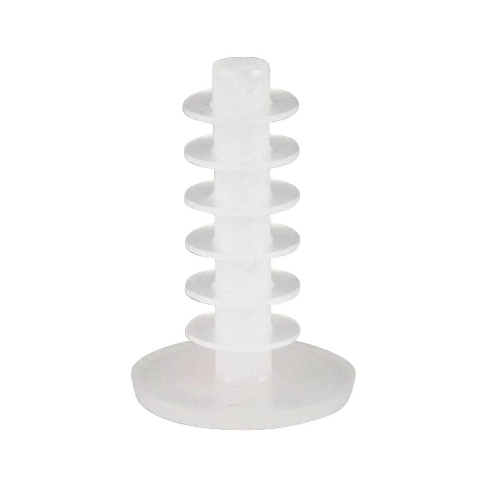Tapón estriado para orificios PE-LD - M8x10mm - Natural imagen 2