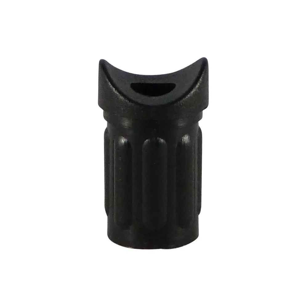 Conector transversal para tubo redondo 90° PA Ø16mm - 1.0mm - de 2 partes - L=20mm - M6 tuerca - Negro imagen 3
