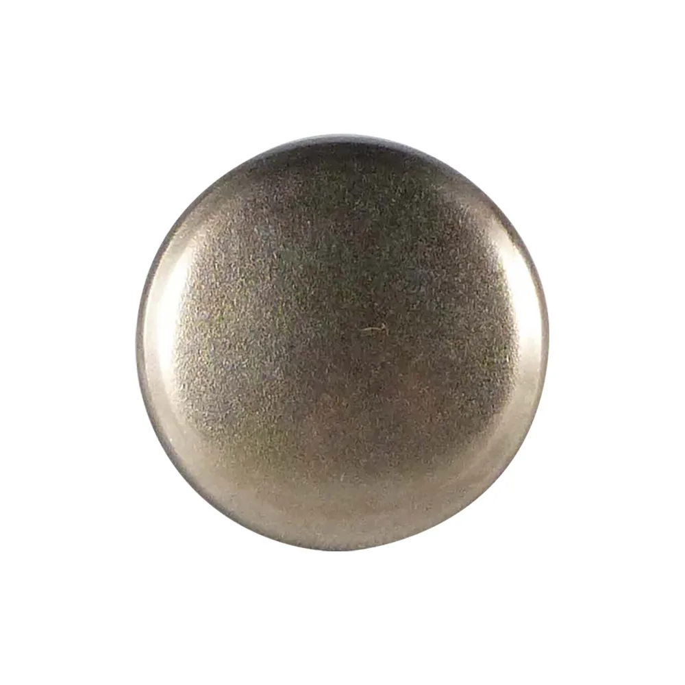 Tope deslizante redondo para mueble con clavo Ø25mm - niquelado - Negro imagen 3