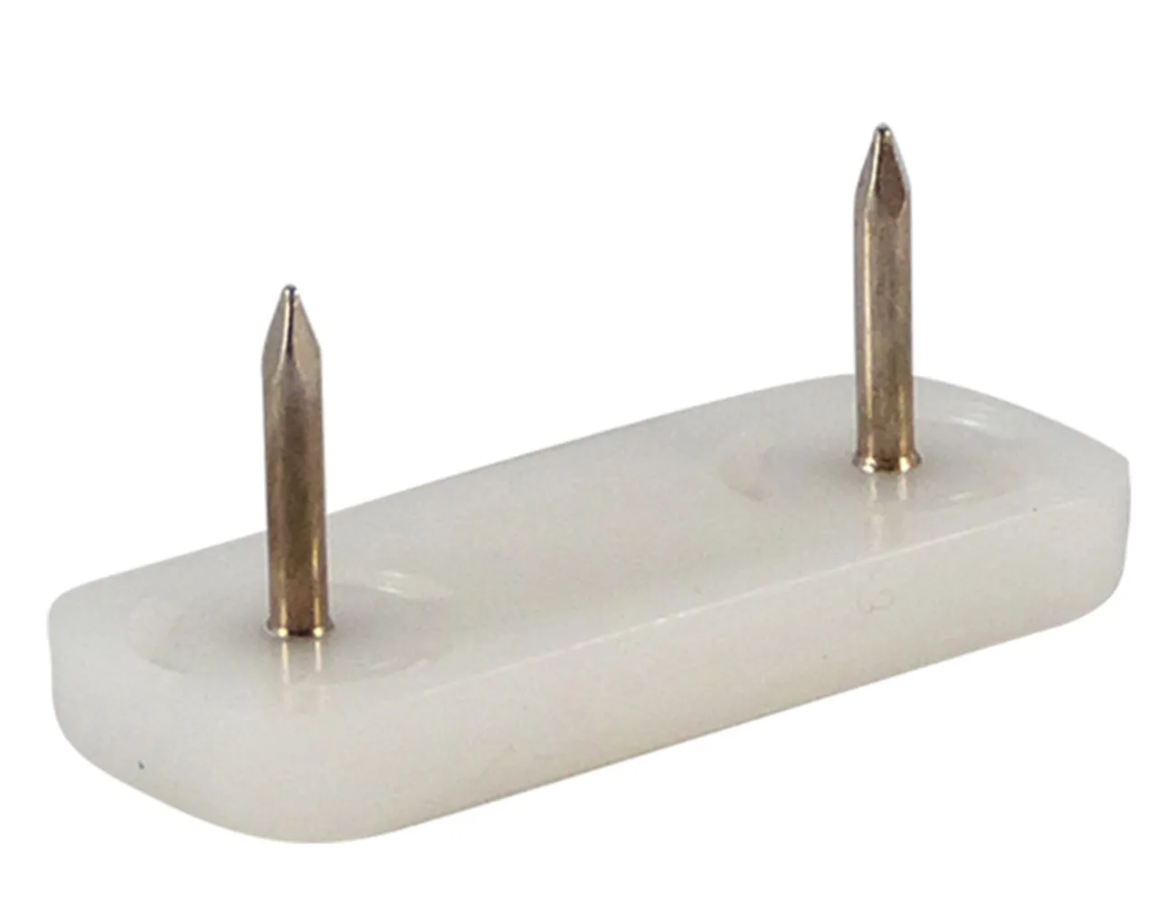Tope deslizador rectangular con clavo y base de plástico – Topes delizadores con base de plástico