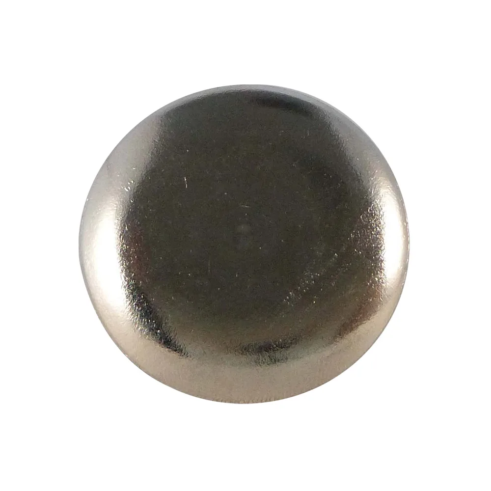 Tope deslizador redondo con clavo para muebles Ø10mm - St - Acero - Níquel imagen 2