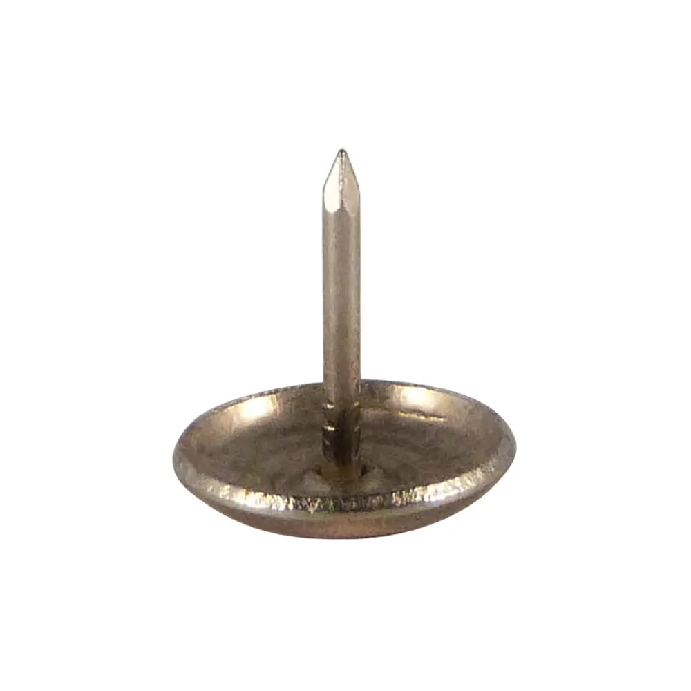 Tope deslizador redondo con clavo para muebles Ø10mm - St - Acero - Níquel imagen 4