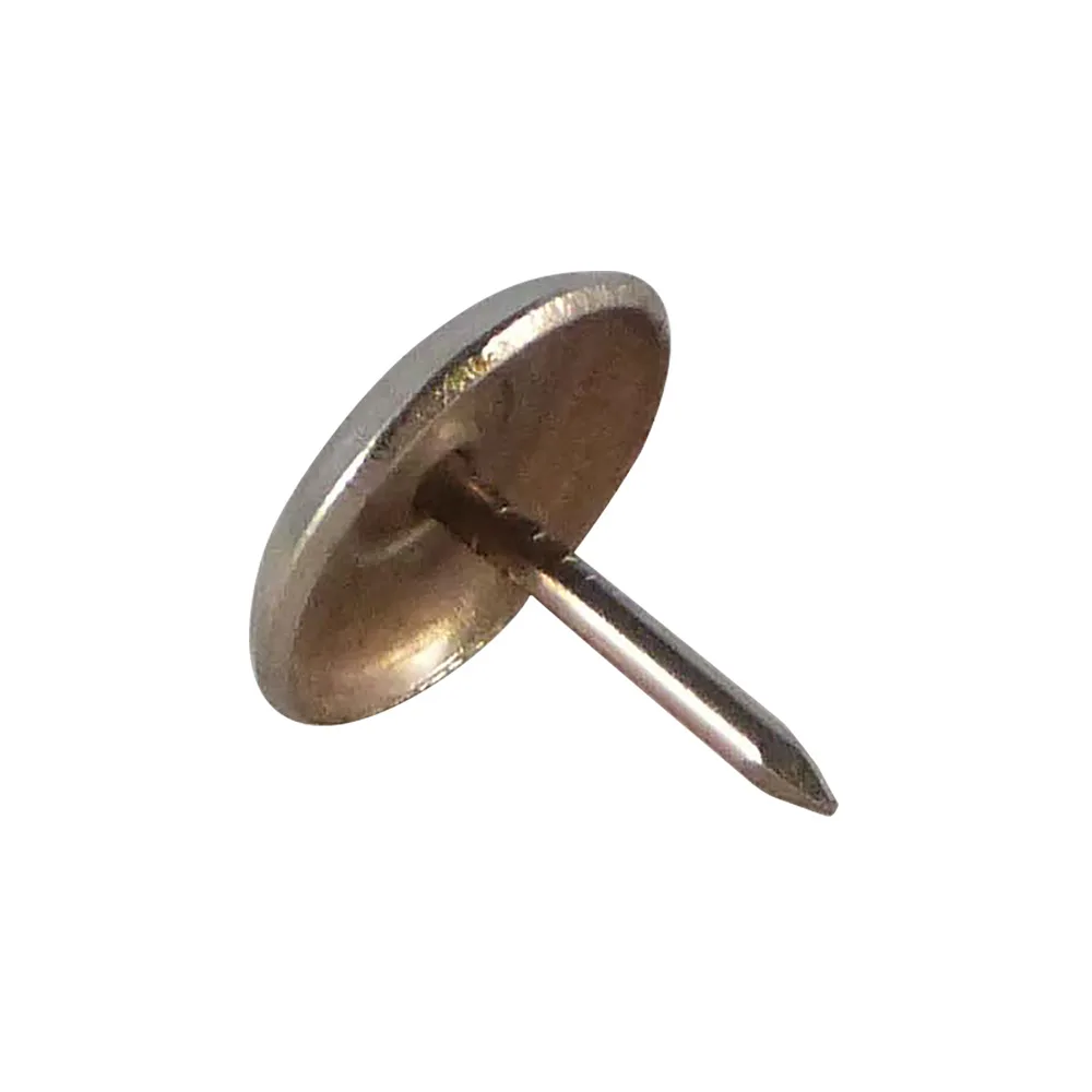 Tope deslizador redondo con clavo para muebles Ø10mm - St - Acero - Níquel imagen 5