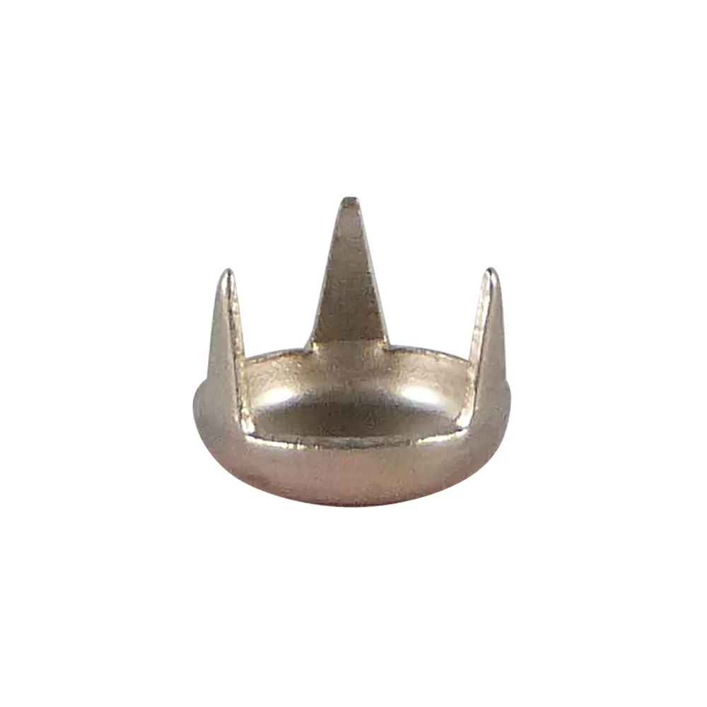 Deslizador redondo para muebles para clavar Ø20mm - con 3 puntas - Níquel imagen 4