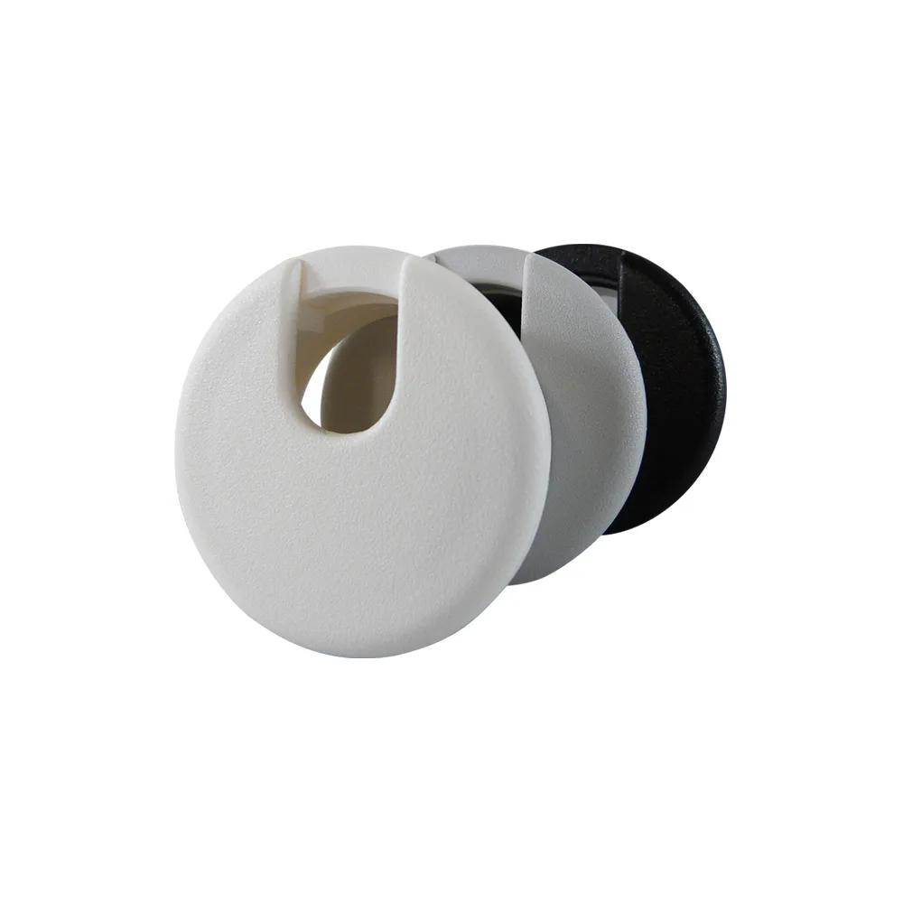 Pasacables ABS - 2 piezas - redondo