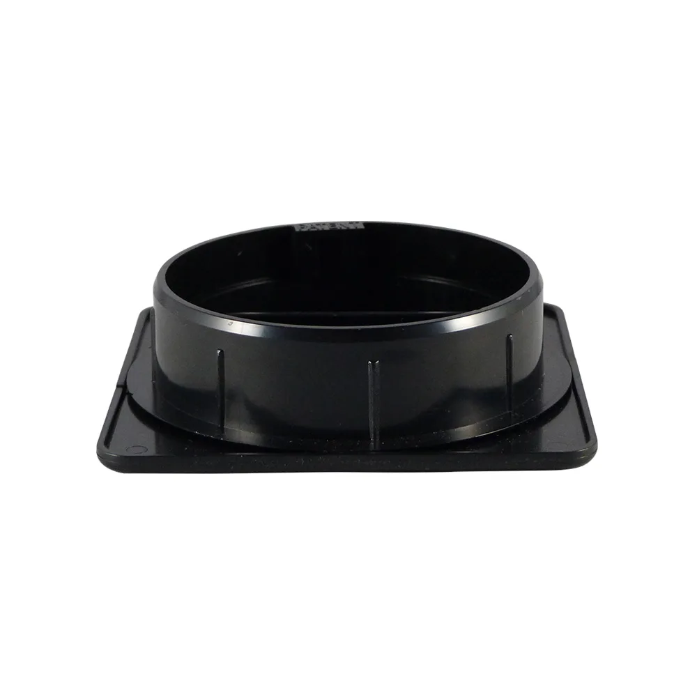 Pasacables cuadrado de ABS – 3 piezas