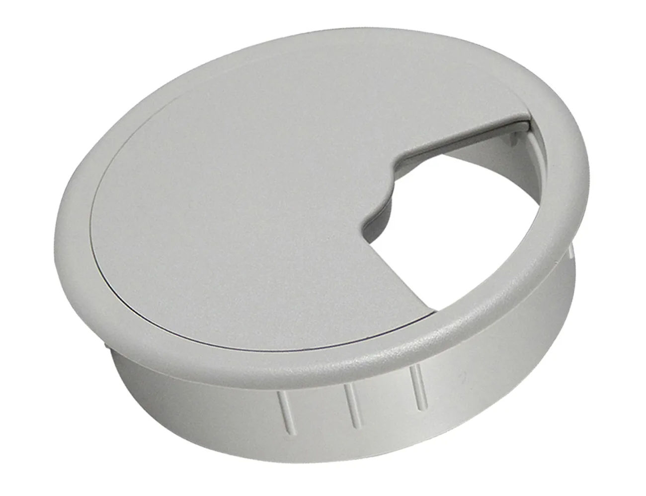 Pasacables ABS - 3 piezas - redondo – Pasacables para mesa y pasacables