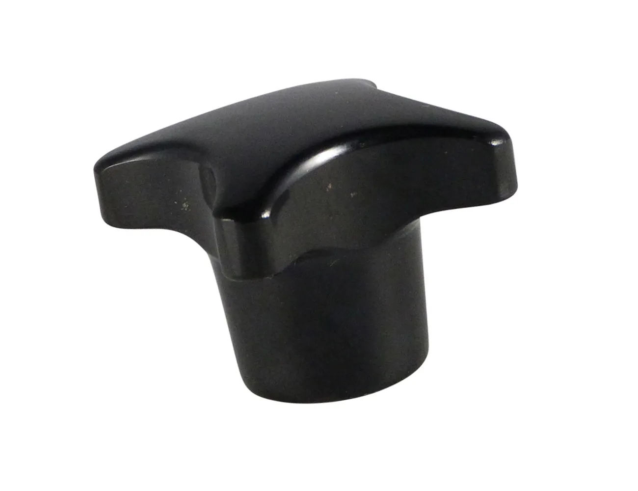 Pomo cruz de baquelita – DIN 6335 – rosca hembra – Pomos cruz