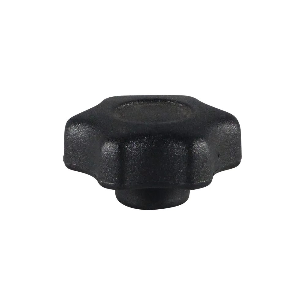 Pomo estrella PA-GF Ø33mm - M6 - casquillo de latón - Antracita imagen 5