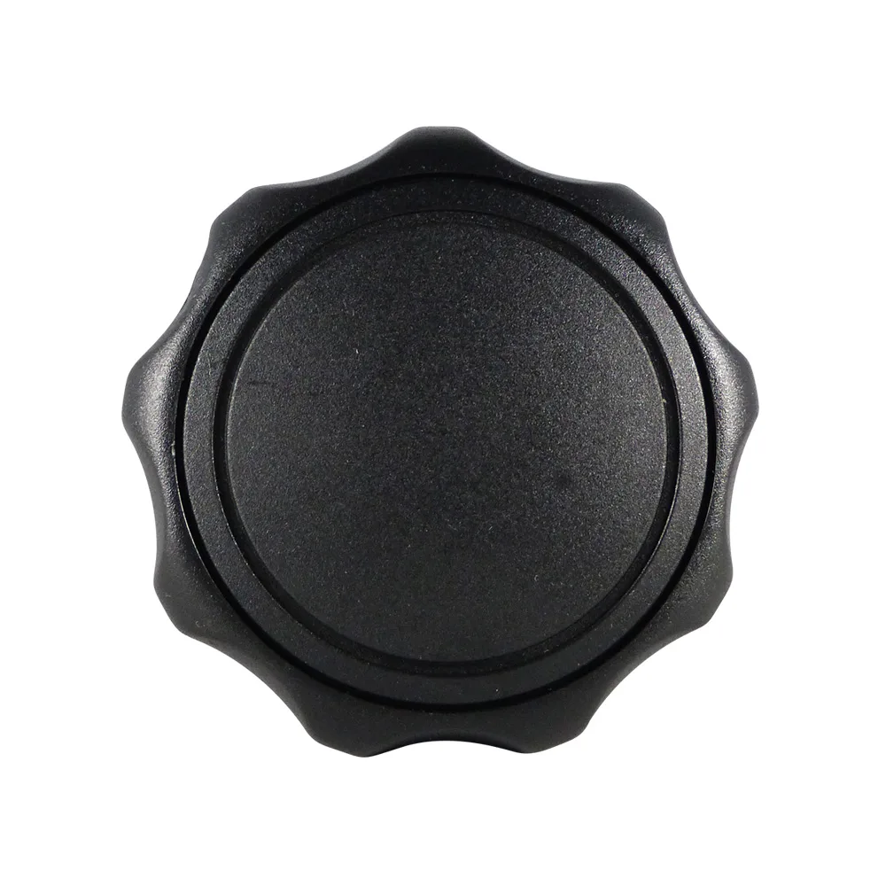 Pomo estrella tornillo premontado PA Ø50 - 2 piezas - M8x46/46mm - Negro imagen 2