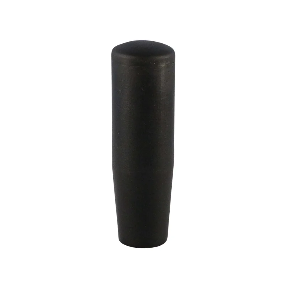 Empuñadura cilíndrica inserto roscado redondo con tuerca metálica PA Ø25x70mm - M12 - Negro imagen 2