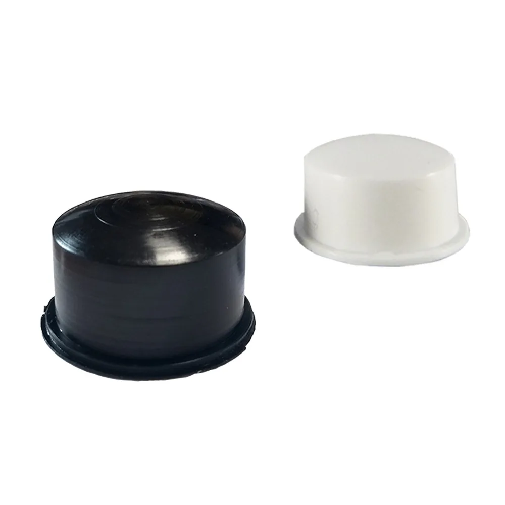 Tapón para tuerca PE-LD M6 - SW 10 - modelo bajo - Blanco imagen 3