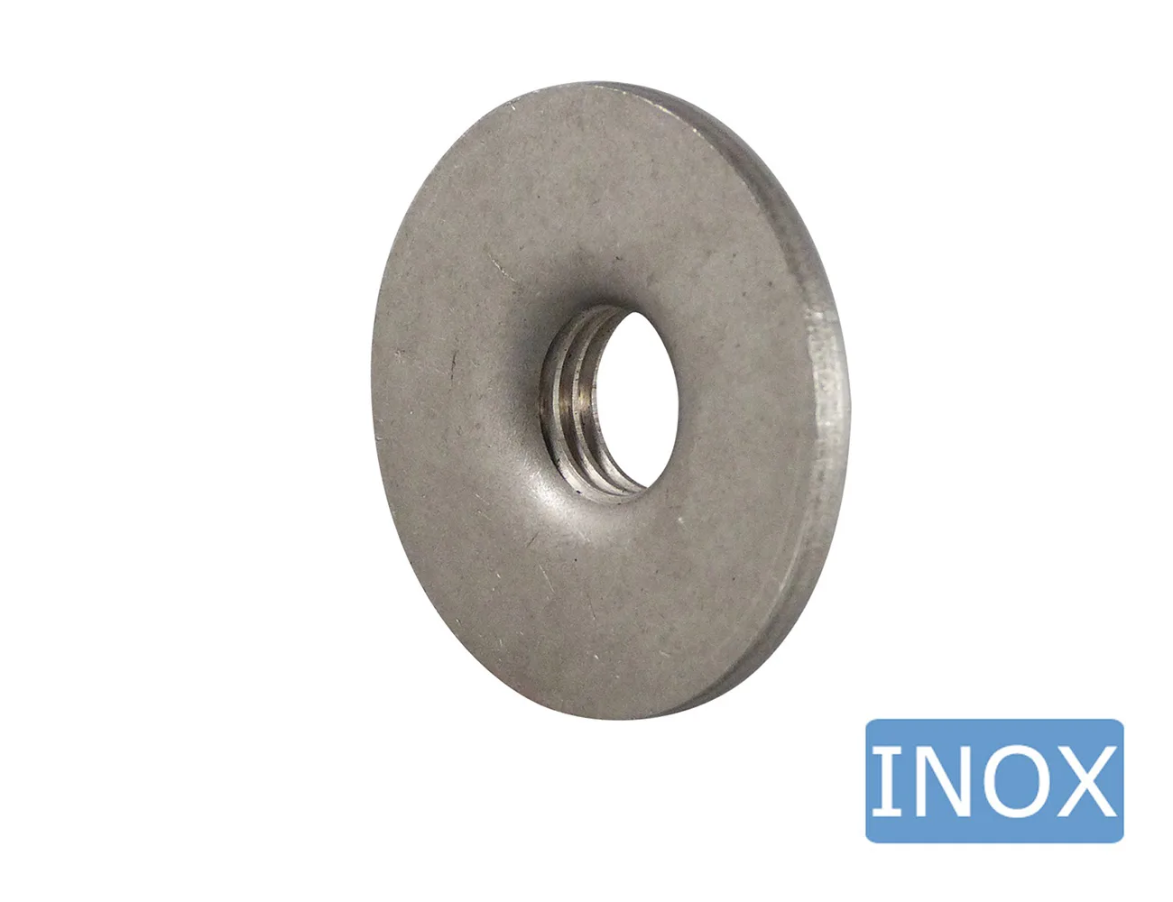 Placa soldable redonda con rosca de acero inoxidable – Placas soldables con rosca