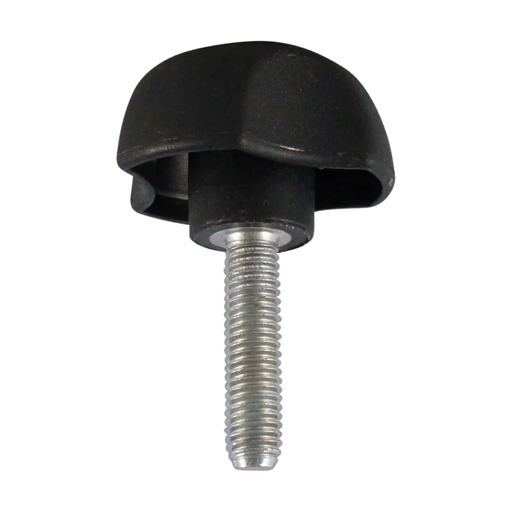 Pomo estrella PA-GF Ø40mm - M8x33mm - 2 partes - Negro